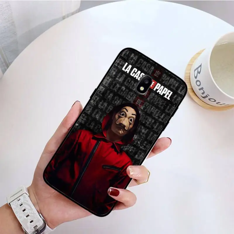 TV series Money Heist House of Paper Phone Case cover For Samsung Galaxy J7 J6 J6PLUS J8 J4 J4Plus J7DUO J7NEO J2 J5 J6 J7 Prime