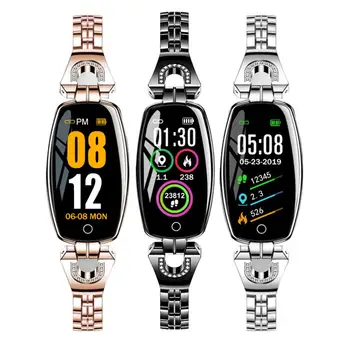 

H8 Smart Bracelet Women Activity Fitness Tracker Heart Rate Monitor Blood Pressure IP67 Waterproof Smart Wristband 40DC27