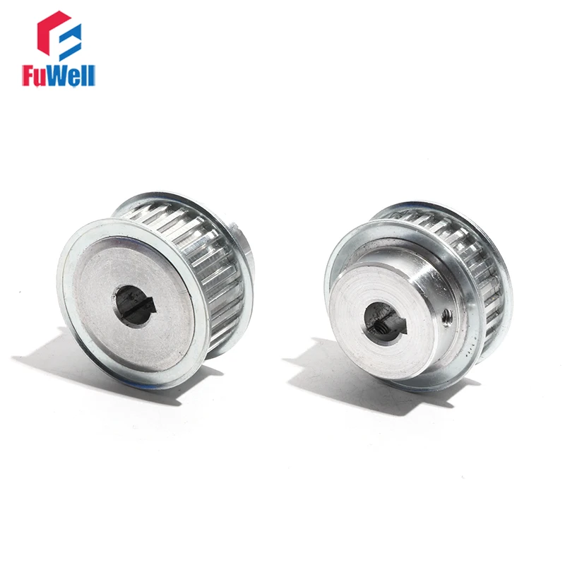 Polia Cronometrando com Keyway t5 22 Dentes Polia da Correia da Engrenagem 11 mm 16 mm Largura da Correia 10 12 14 15 19 20 mm Furou a Polia Dentada T522t