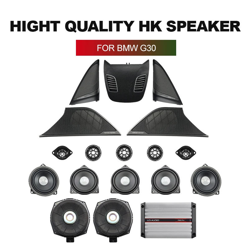 Car Speaker Front Back Tweeter Mid For Bmw G30 G38 5 Series Dsp Stereo ...