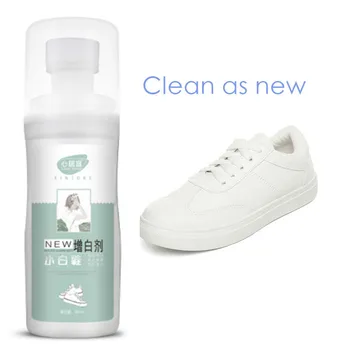 

Sports Leather Canvas Whitener Cleaner 80ml White Shoes Brightener Brush Head Household Cleaners Antiseptic Hand Sanitizer