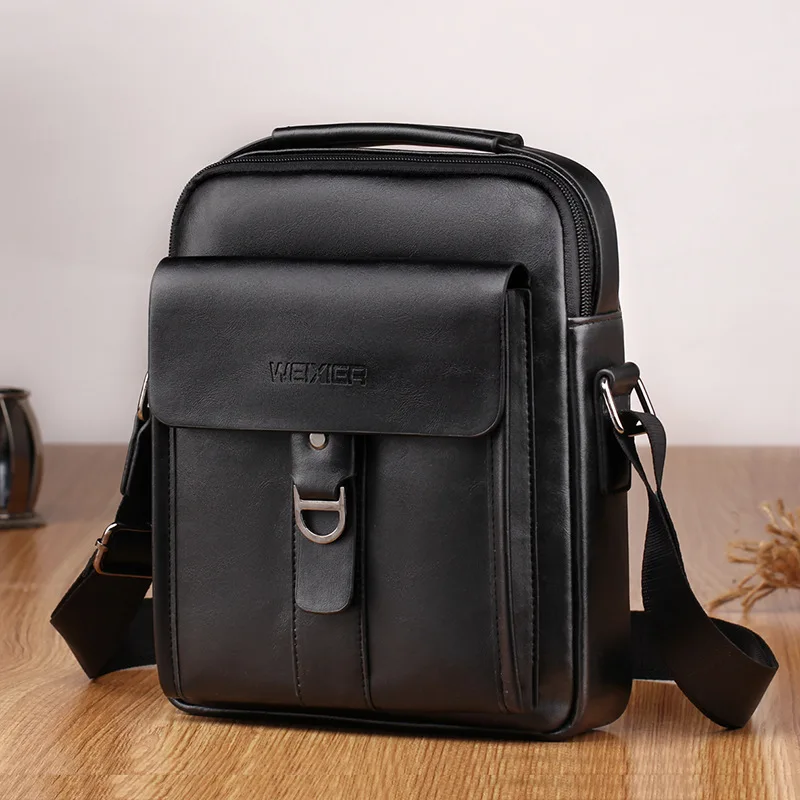 

Stylish Casual Shoulder Bag for Men Vintage Crossbody Bags Retro Classic Male Bag PU Leather Handbag Men Messenger Bags Tote Bag
