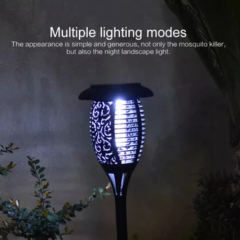 

Solar Light & Garden Yard LED UV Mosquito Bug Killer Lawn Lamp Outdoor New Solar Mosquito Killer