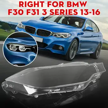 

Car Front Left Right Headlight Glass Headlamp Lens Shell Cover for BMW F30 F31 3 series sedan touring 2013 2014 2015 2016