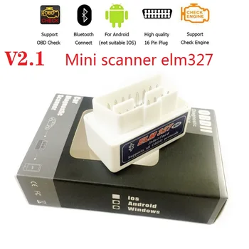 

ELM327 Bluetooth car basical condition scanner error code Reader ELM 327 OBD2 Scanner For phone/ computer V2.1 elm327 scanner