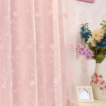 

European and American Style Curtains for Living Room High Shading Curtains for Kids Romantic Princess Room for Girls