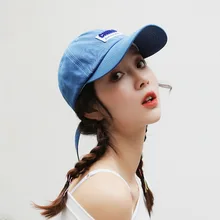 Харадзюку письмо в стиле ретро Мягкий Топ Милые бейсболки женские простые однотонные регулируемые шапки с гусиным язычком женский летний капюшон шляпа