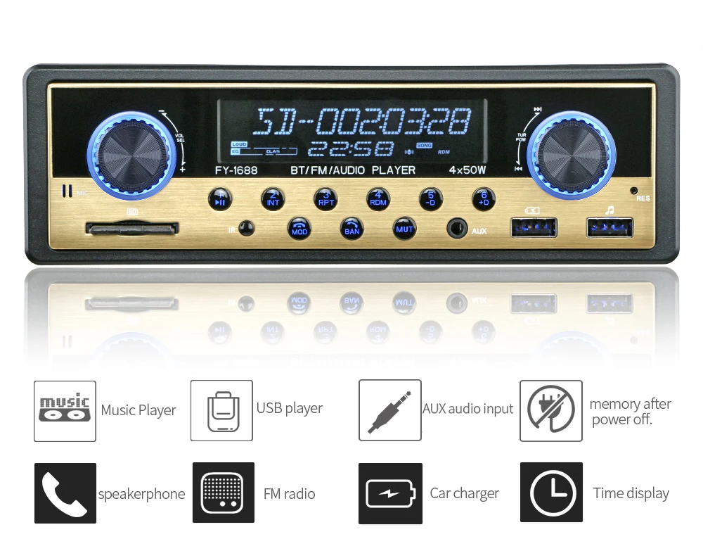Автомагнитола 1 din автомобильное радио Coche Bluetooth стерео аудио fm-приемник USB SD AUX автостерео MP3 мультимедийный плеер Авто электроника
