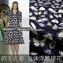 100 см* 140 см/шт Европейский и американский жаккард платье костюм одежда ткани высокого качества ткани