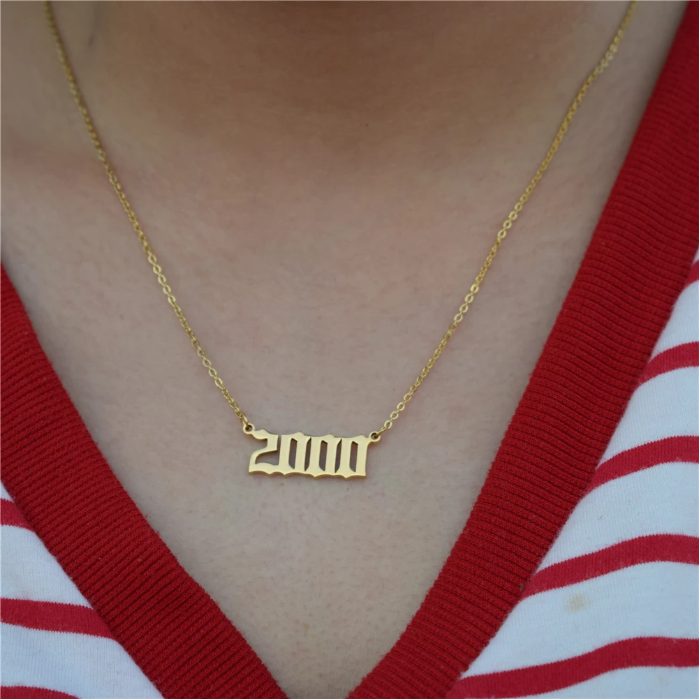 Birth Necklace Jewelry 2000 