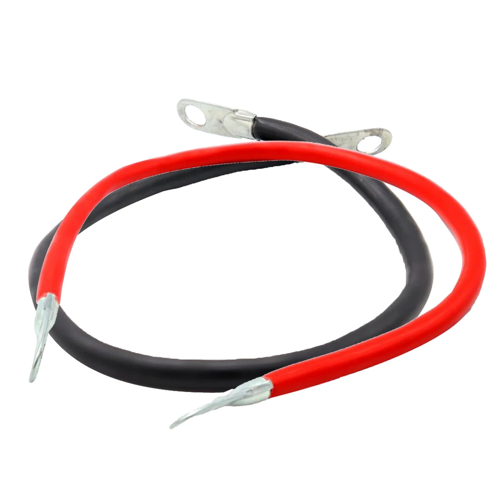 

1 Pair 5 Gauge AWG Power Inverter Battery Cable Wire for RV Car Solar