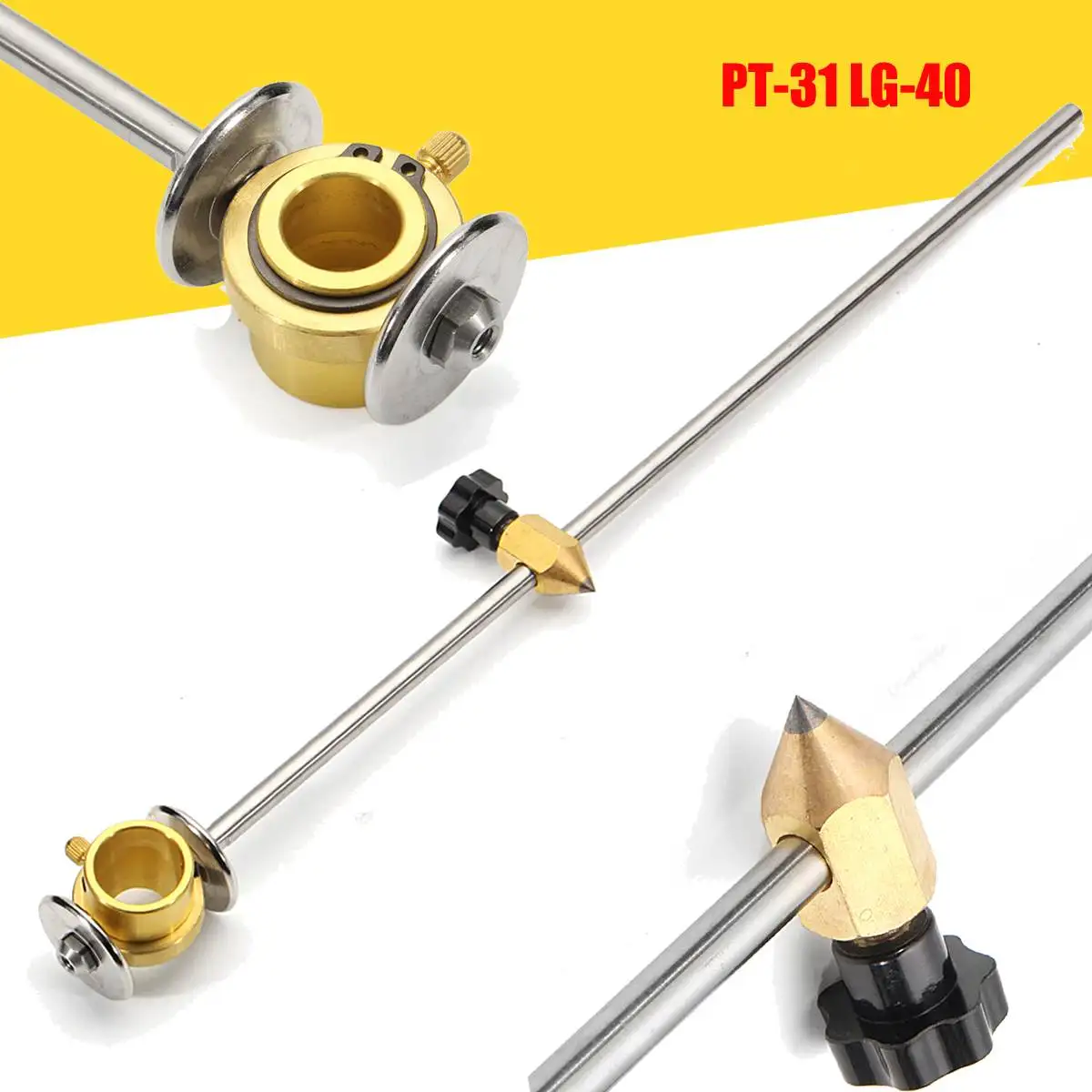 

PT-31 LG-40 Air Plasma Cutter Torch Cutting Circinus Roller Guide Wheel Rod Length 47cm Welding Replacement Parts Accessories