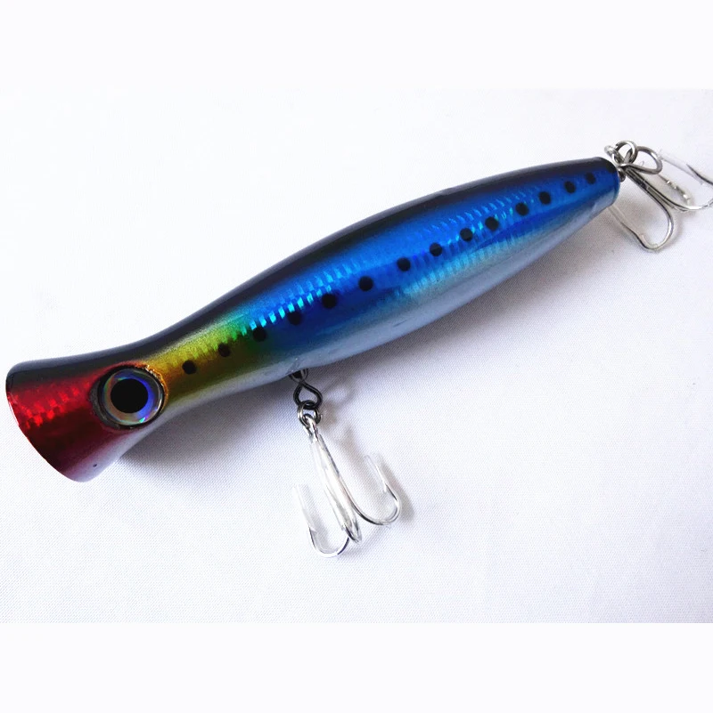 WOOD LURE 117g 200mm Fishing lure Saltwater Popper Big Game Topwater