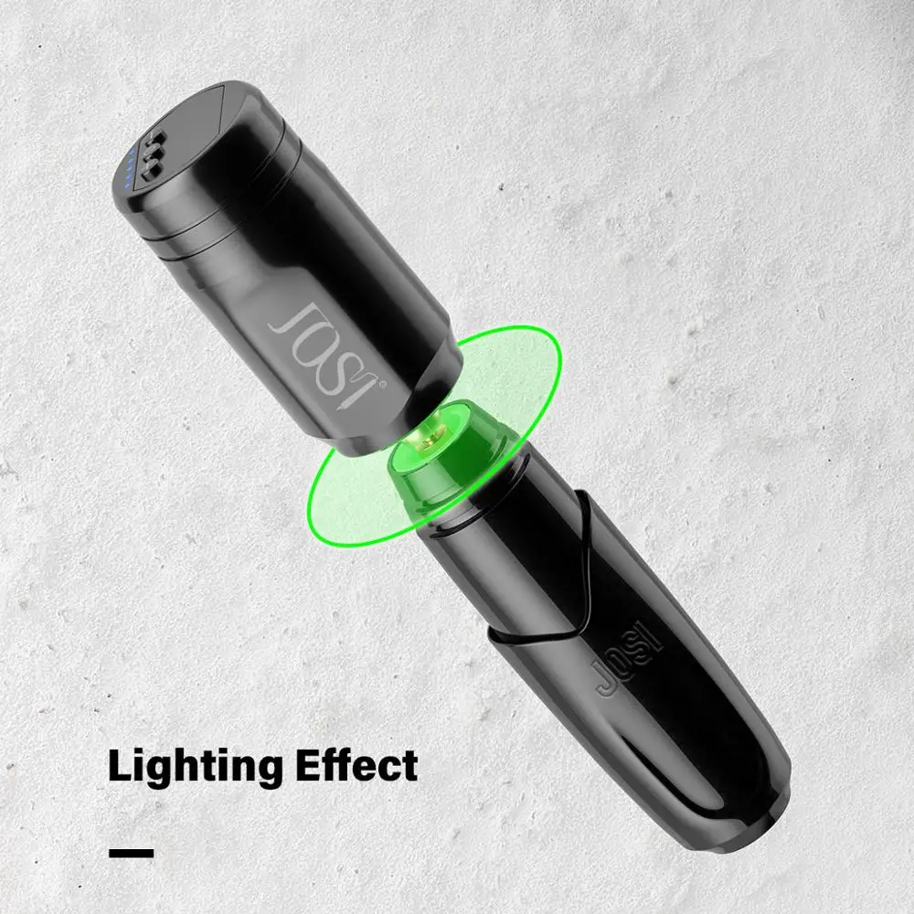 JOSI короткая тату ручка с ЧПУ резная рамка сильная мощность Профессиональный