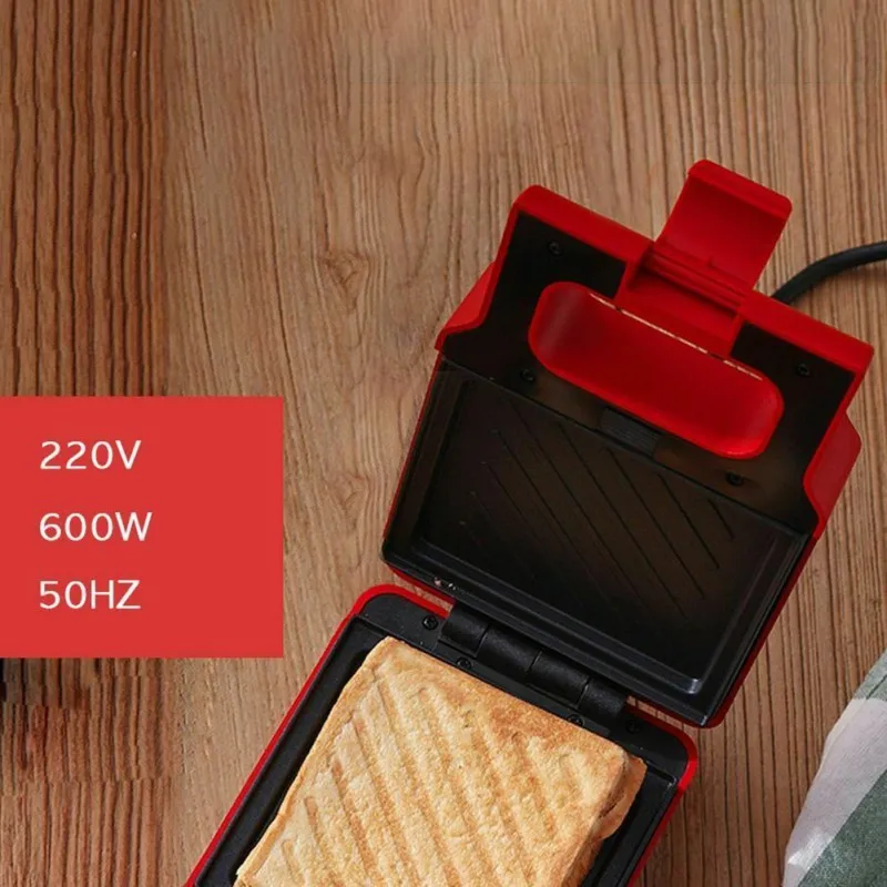 220V электрическая машина для производства сэндвич может изменить вафельный противень дома Многофункциональный антипригарное покрытие машина для завтрака d