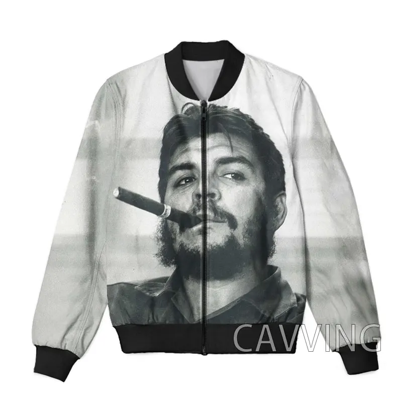 CAVVING 3D Printed  Che Guevara   Zipper Bomber Jackets Men Overcoat Mens Coat Zip Up Jackets for Women/Men 3