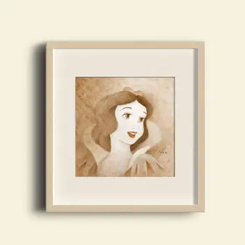 

Fairy Tale Figure Canvas Painting Snow White Wall Art Poster for Living Room Home Decoration painting