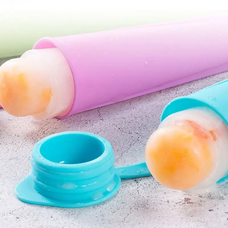 Многоцветная креативная DIY силиконовая форма для льда мороженого ручная