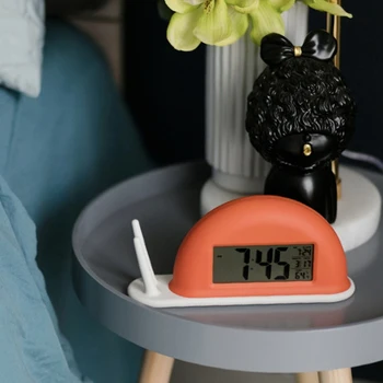 

LED Smart Alarm Clock Induction Night Light Alarm Clock Temperature Calendar Clock Home Decoration Clock