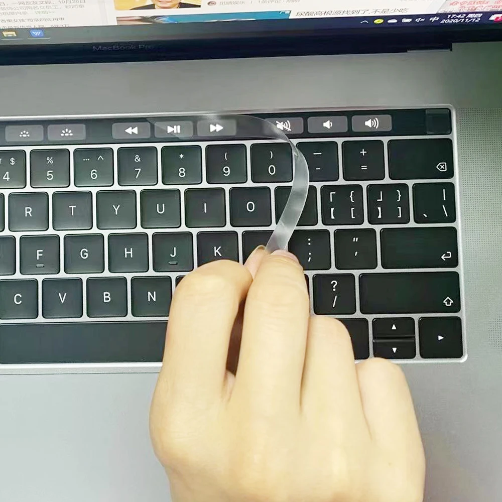 Touchbar Protective Film Sticker For New Macbook Pro 13 15 16 inch Touch Bar / Pro A2289 A2251 A2141 A1990 A1707 A1706 vinyl film sticker,touch bar protector