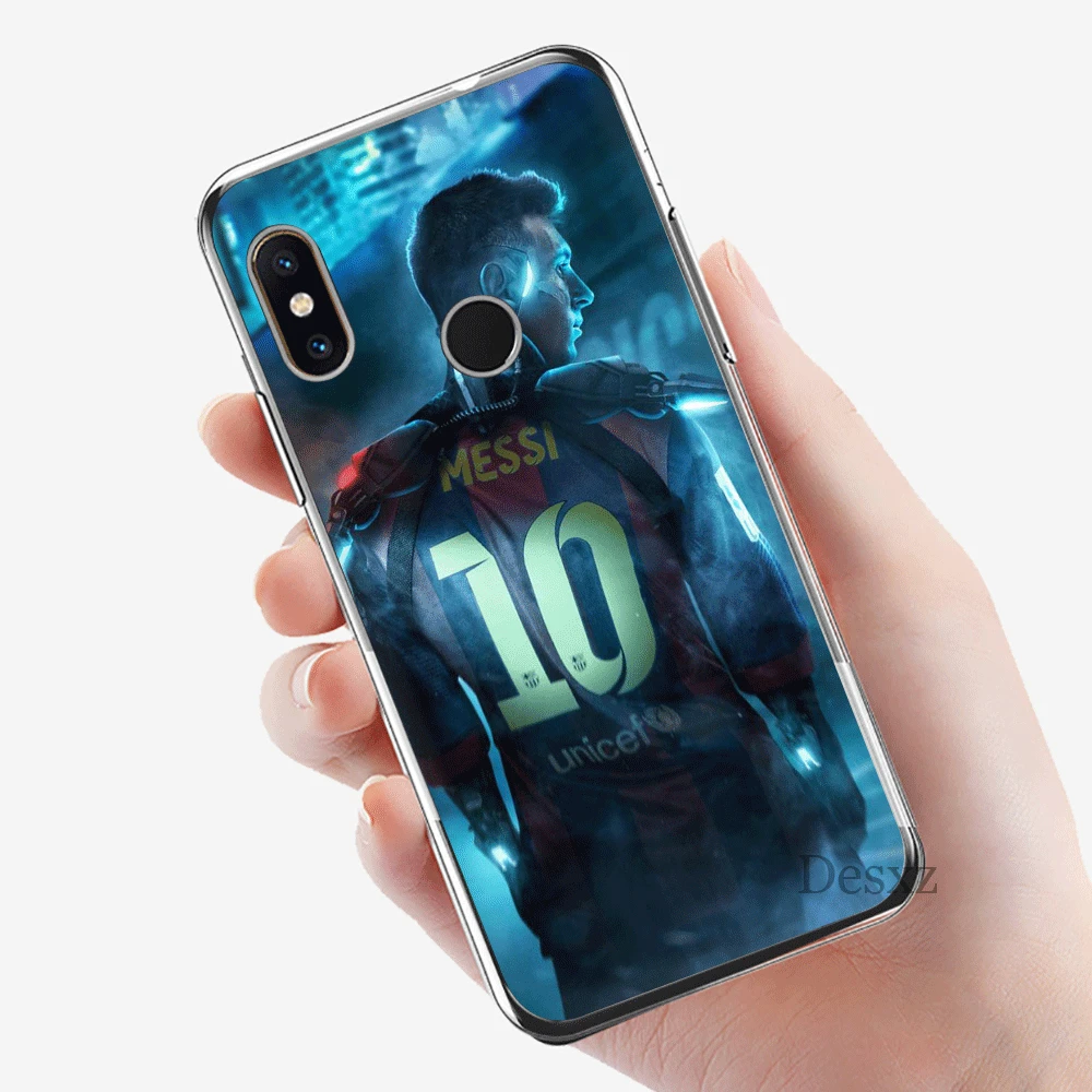 Мобильный чехол для телефона для Xiaomi mi 6 8 A2 Lite A1 5X 6X F1 9 9SE SE макс 3 A3 CC9 CC9E 9T mi x 2S крышка Футбол Лионель Leo 10