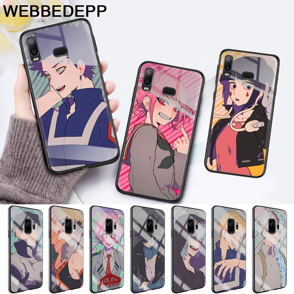 

My hero academia New Glass Case for Samsung S7 Edge S8 S9 S10 Plus A10 A20 A30 A40 A50 A60 A70Note 8 9 10