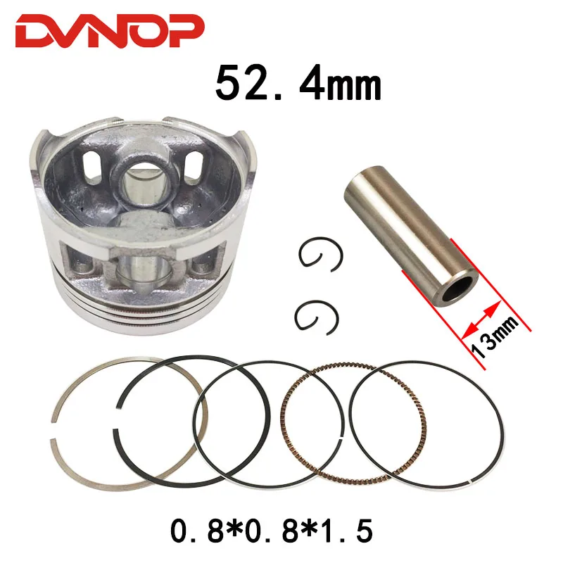 Мотоциклетный поршень 52 4 мм для ANF125 Innova WAVE BIZ 125 NF125 AFP125 BC125 NF AFP ANF верхняя прокладка