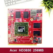 Для acer Aspire 5710G 5920G 6530G 6920G ноутбук ATI Radeon HD 3650 HD3650 256MB MXM II видеокарта VGA