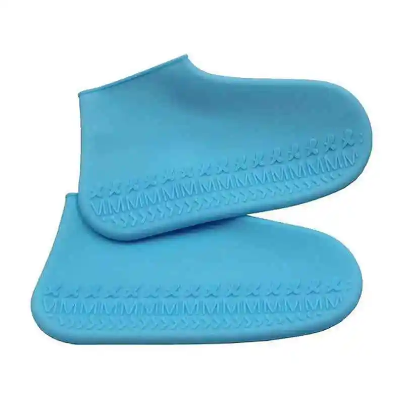 Силиконовые водонепроницаемые бахилы материал унисекс обувь протекторы резиновые сапоги для внутреннего наружного дождливого дня - Цвет: L