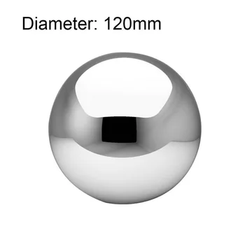 

Glitter Stainless Steel Ball Sphere Mirror Hollow Ball Home Garden Decoration Supplies Ornament 120mm hollow ball interior