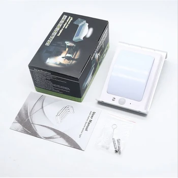 

16LED Solar Power Induction Wall Lamp Lighting Energy-saving Lampshade Eave Activated Solar Lights Waterproof Outdoor Garden