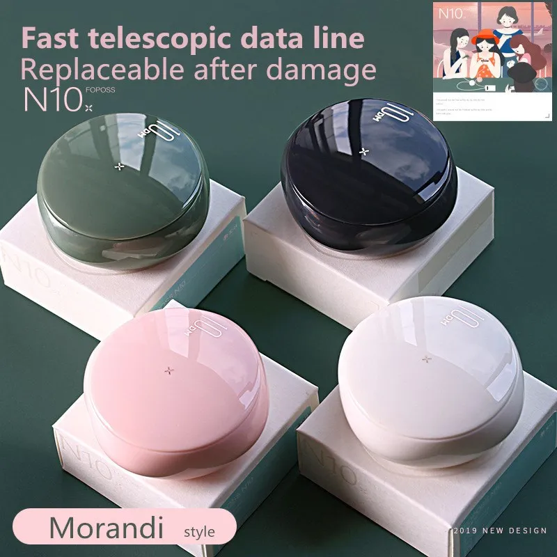 

3-IN-1 Adjustable Fast Charging Cable With Micro USB Type C Cable For Iphone 6 7 8 X XS 1M 3A Quick Charge for Xiaomi Samsuang