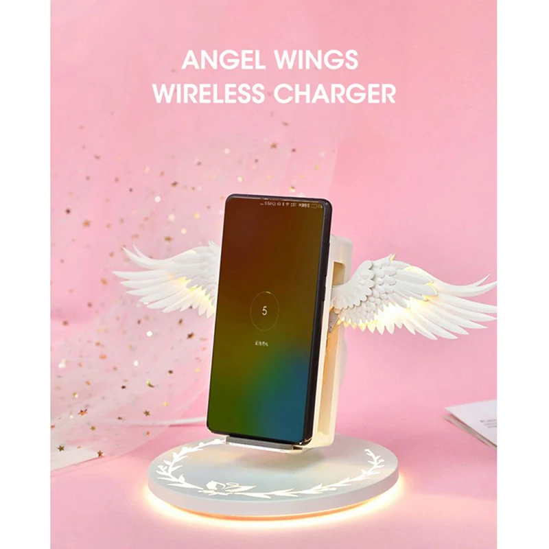 10 Вт ангельские крылья 3,0 быстрое зарядное устройство Тип C для iPhone X XR 8 Plus Smasung S9 S10 Plus для huawei P30 Xiaomi