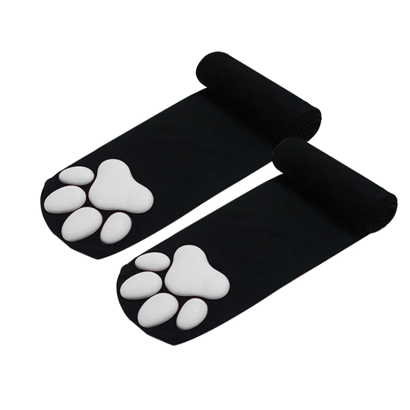 Cosplay&ware Over Knee Kawaii 3d Cat Pad Kitten Paw Socks Girl Lolita Cosplay Velvet Leggings Overknee Thigh High Long Stockings 60cm -Zentai shop online Hb63baed508e64d6a8f8753510b59a7bfD.jpg