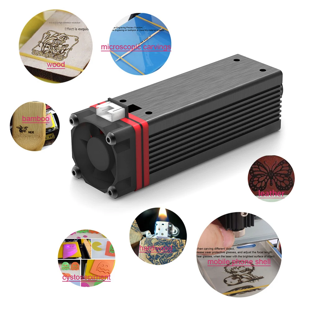 

20W/7000mw/6000mw/3500mw Blue Light Laser Head for Master Series DIY Carving Engraving Machine Engraver Accessory