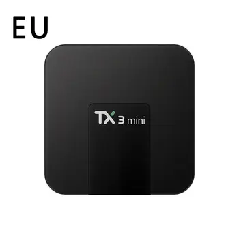 

TX3 MINI TV Box Android 8.1 1G/8G EMMC Amlogic Penta-core Android TV Box with LED Display 4K HD Smart Set Top Box