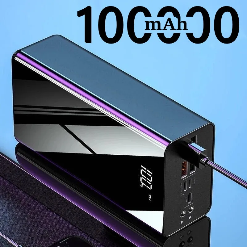 Внешний аккумулятор на 100000 мА · ч для Xiaomi Huawei iPhone Samsung |