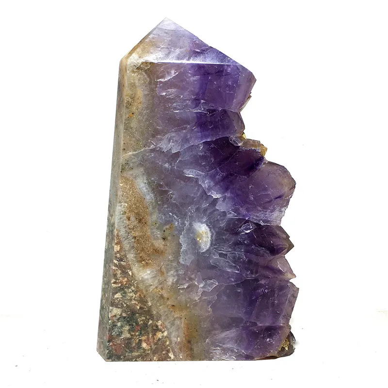 

Natural amethyst Agate geode QUARTZ Crystal Cluster Specimen Stone and craft reiki healing Decor