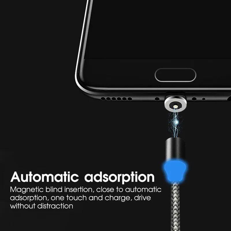 Магнитный кабель Micro usb type C супер быстрая зарядка Micro usb type-C магнитное зарядное устройство USB C для Xiaomi Redmi Note 7 Pro USB кабель