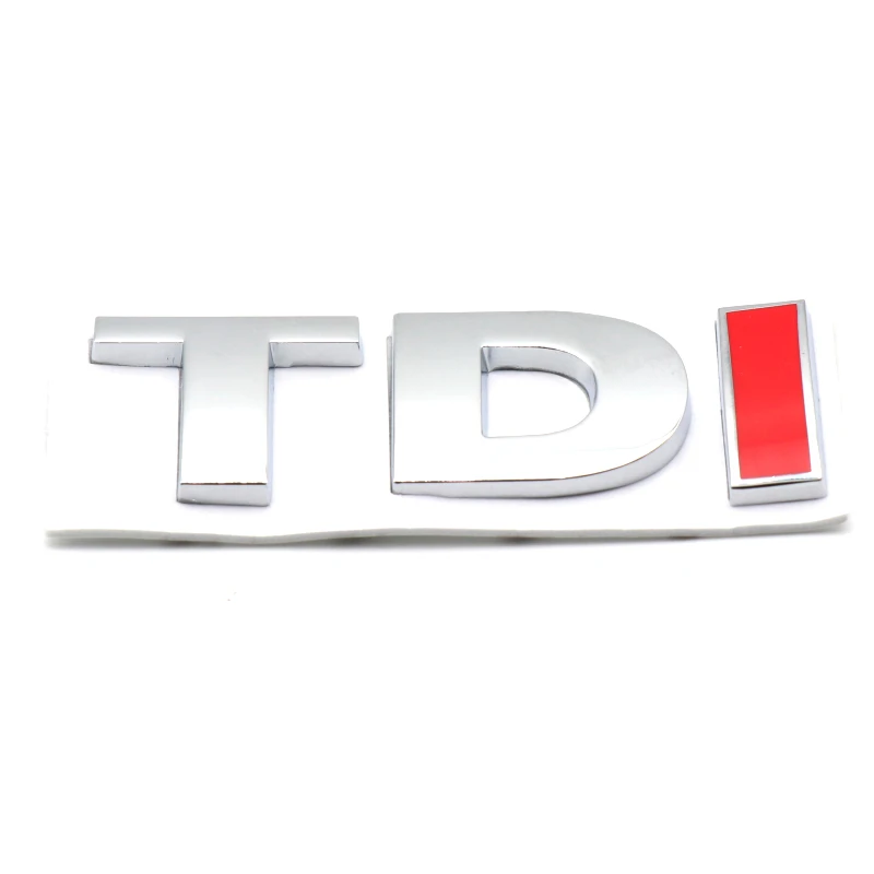 Эмблема для VW Golf JETTA PASSAT MK4 MK5 MK6 TDI логотип Turbo прямой впрыск Светоотражающая