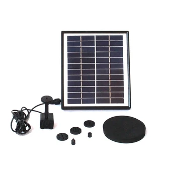 

Solar Fountain Garden Pool Pond Solar Panel Floating Fountain Decoration Water Fountain Solar Panel with 6 Nozzles