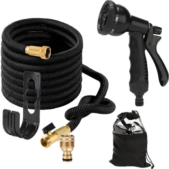 

HOT SALE Expandable Magic Flexible Garden Hose To Watering With Spray Gun Garden Car Water Pipe Hoses Watering 25-200FT