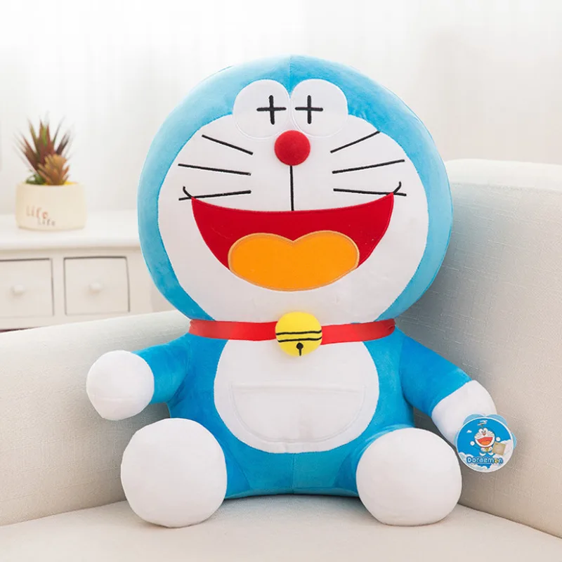 TYPE 2 Kawaii Аниме Doraemon Jingle Cat плюшевые игрушки мягкие Мультяшные животные Кошка мягкая кукла кошка девочка ребенок подарок на день рождения - Цвет: TYPE 2