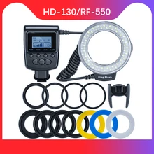 RF-550D 48 шт. светодиодное кольцо-вспышка для макросъемки Комплект с 8 переходными кольцами для цифровой зеркальной камеры Canon Nikon Pentax Olympus Panasonic DSLR вспышка для камеры RF-550D 48 шт. светодиодное кольцо-вспышка для макросъемки Комплект с 8 переходными кольцами для цифровой зеркальной камеры Canon Nikon Pentax Olympus Panasonic DSLR вспышка для камеры