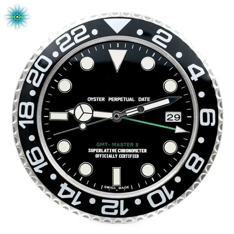 

GMT Master II RL09 WALL CLOCK Luxury Wall Clock Watch Shape Wall Clock With Silent Movement