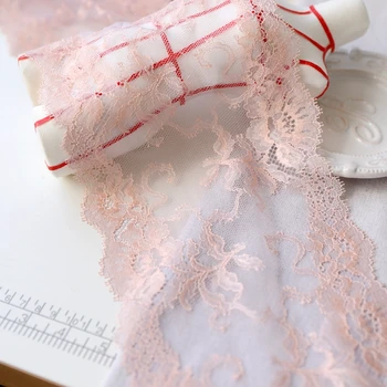 

hot sale 15.5 CM wide fine powder purple stretch lace lace accessories H1502