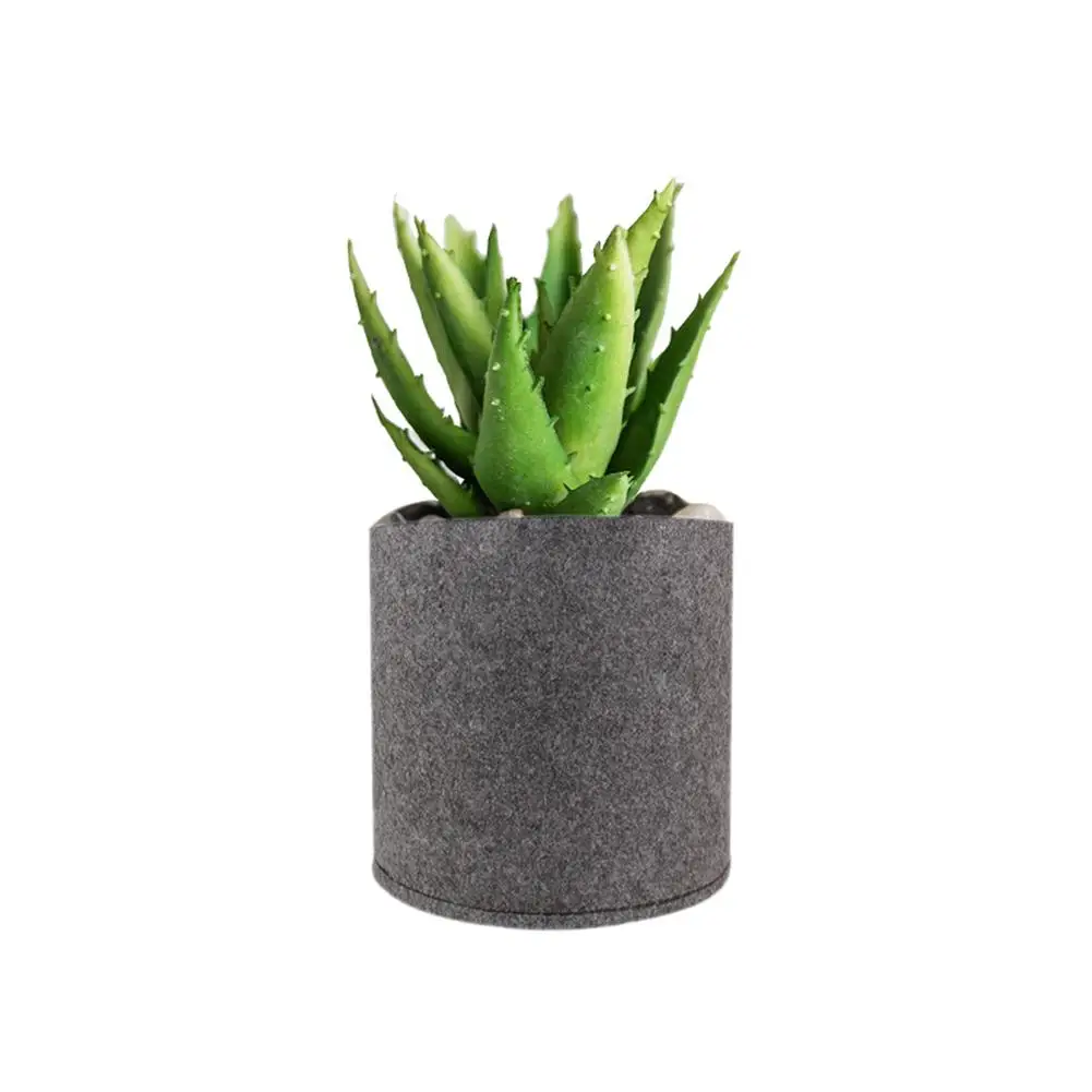AUGKUN 1/2/3/5/7/10 галлонов черной фетровой цветочные горшки Цветочная сумка мешок Контейнер для проращивания декоративные растения растут сумка
