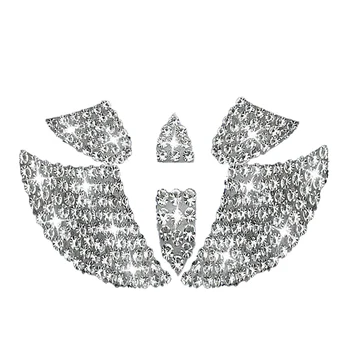 

Car Sticker Steering Wheel Rhinestone Badge Emblem Logo Car Accessories for Girls for Rav4 Camry Teana Corolla Camry GLE