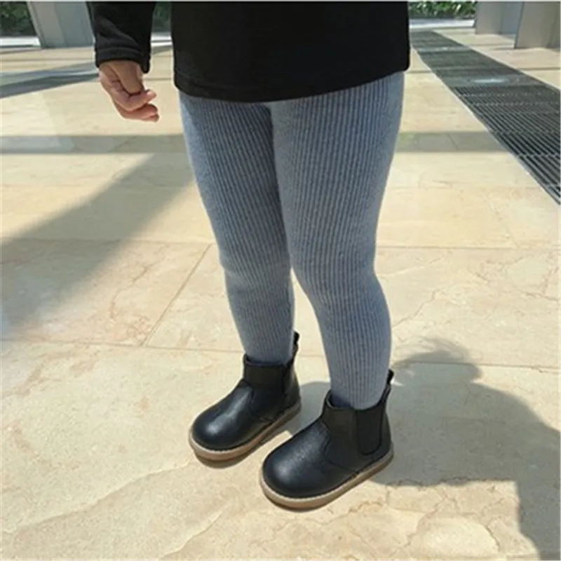 Милые хлопковые колготки для малышей на осень и весну, колготки для маленьких девочек, AA4154