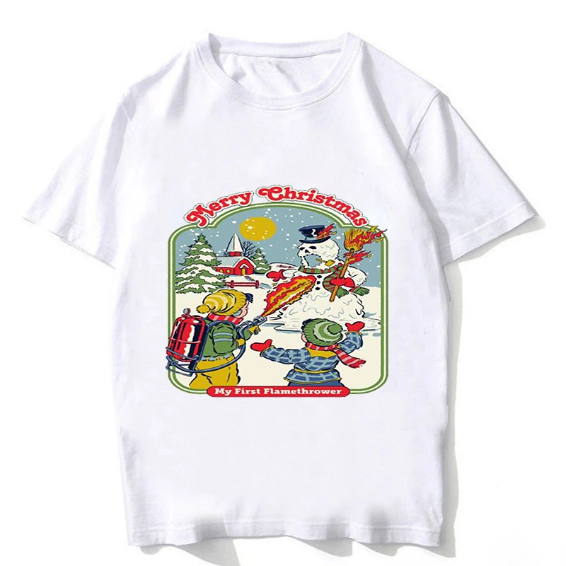 Женская футболка с короткими рукавами из хлопка милым принтом для студентов